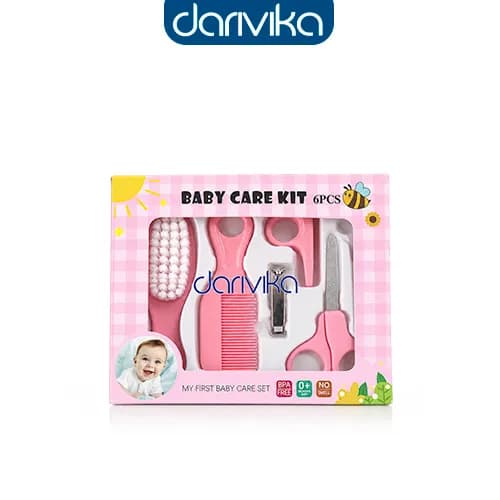 darivika baby care set (pink)