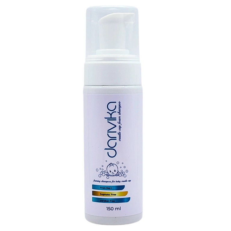 Darivika Cradle Cap Foaming Shampoo
