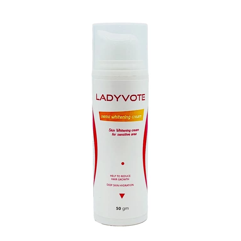 Ladyvote Sensi whitening Cream for sensitive area