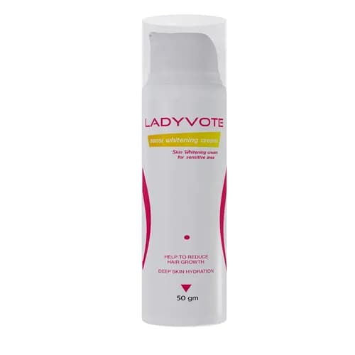 Ladyvote Sensi whitening Cream for sensitive area